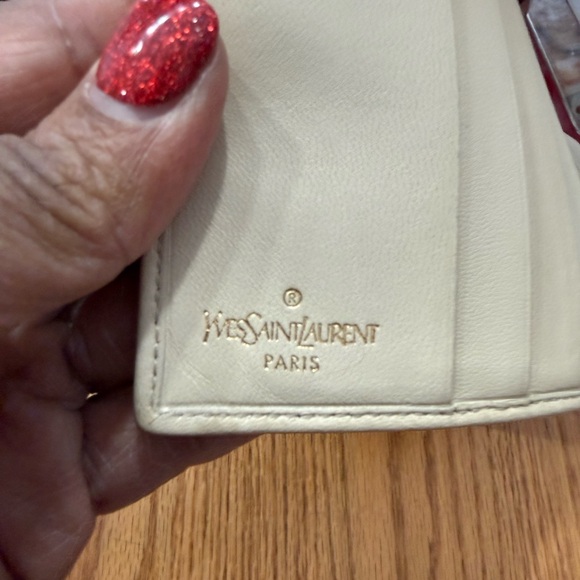Yves Saint Laurent (YSL) Paris Leather Wallet - Picture 2 of 12